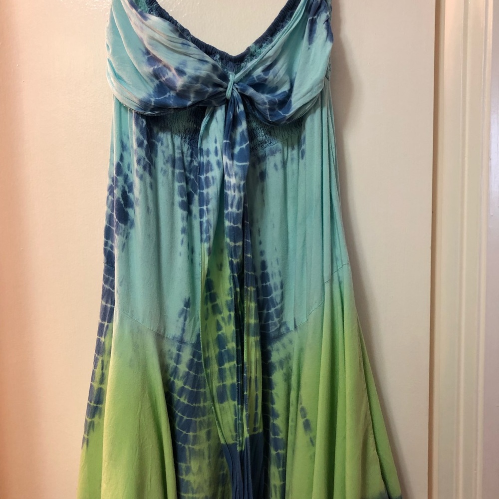 BOHO CHIC- Tie dye flowy dress